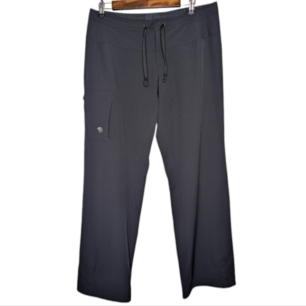 Mountain Hardwear Women's Black Casual Straight Leg Hiking Outdoor Pants Size 12